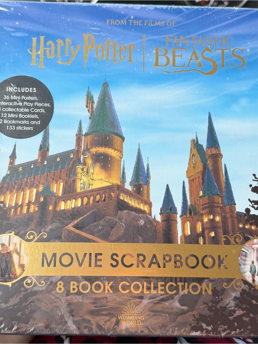 Harry Potter/Fantastic Beasts Movie Scrapbook 8 Book Collection